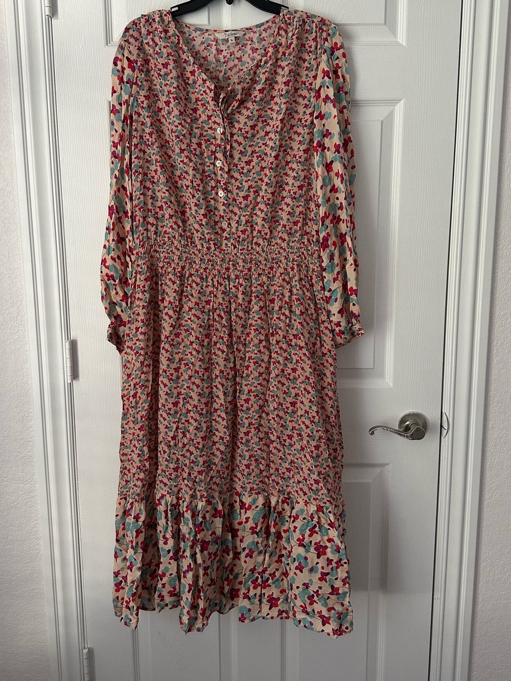 Tucker NYC The Juliette dress XL 100% Silk